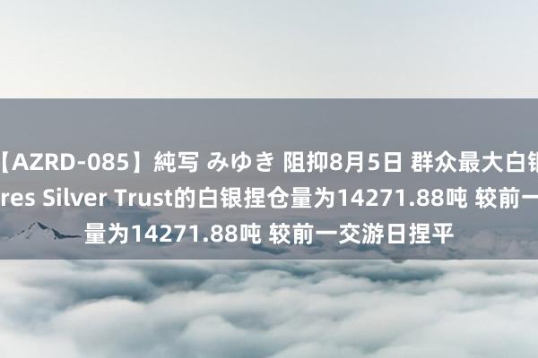 【AZRD-085】純写 みゆき 阻抑8月5日 群众最大白银ETF——iShares Silver Trust的白银捏仓量为14271.88吨 较前一交游日捏平