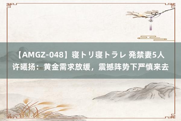 【AMGZ-048】寝トリ寝トラレ 発禁妻5人 许曦扬：黄金需求放缓，震撼阵势下严慎来去